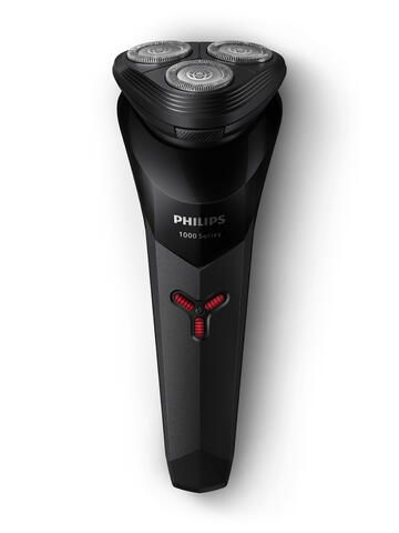 Philips 1000 series S1113/02 men's shaver Rotation shaver Black – image 1