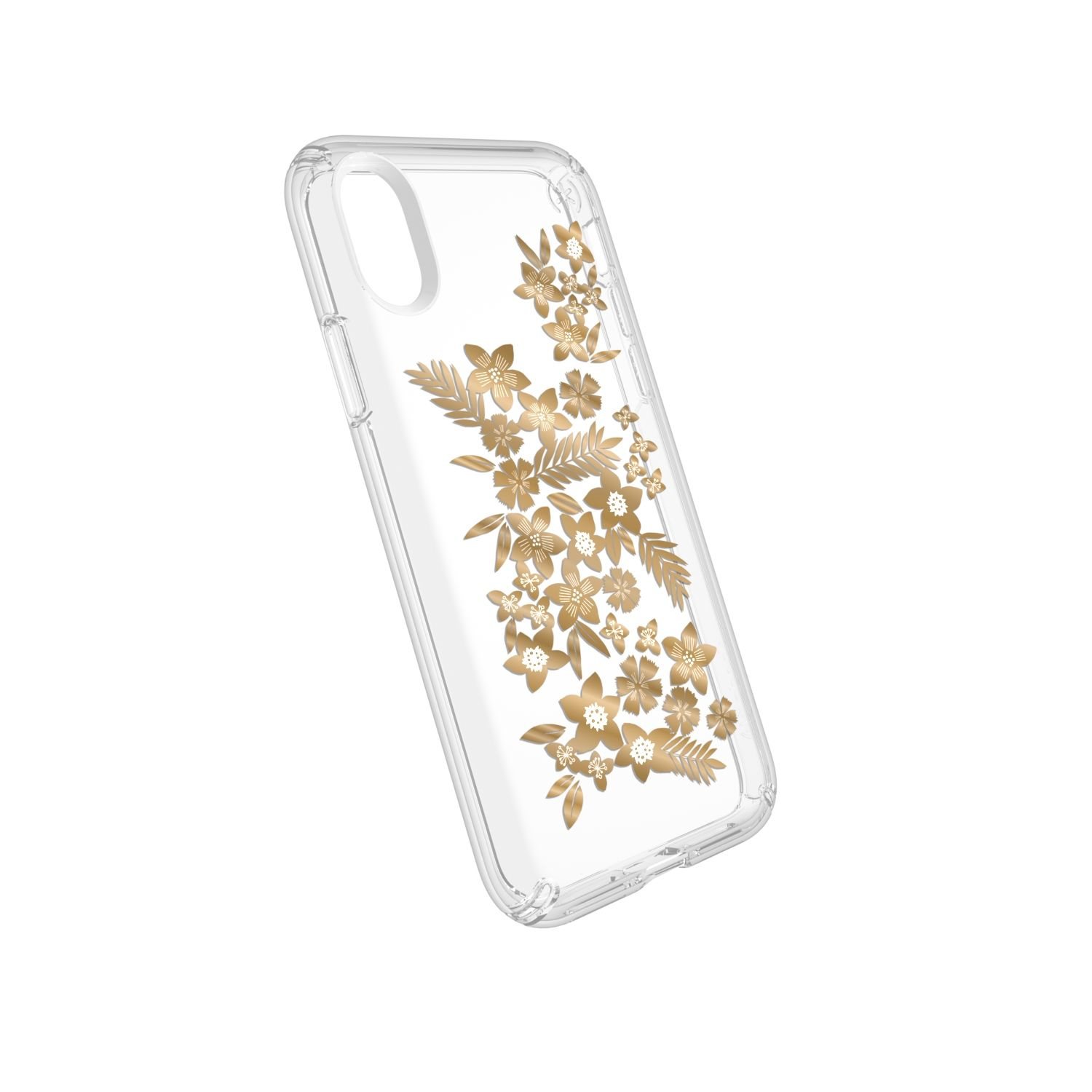Speck 103136-6677 mobile phone case Cover Gold, Transparent – image 1