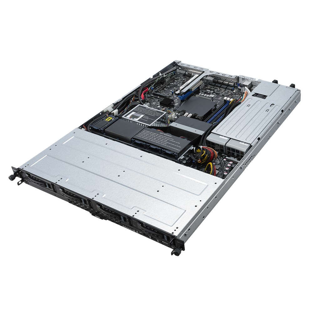 ASUS RS300-E10-RS4 Intel C242 LGA 1151 (Socket H4) Rack (1U) Black, Metallic – image 1