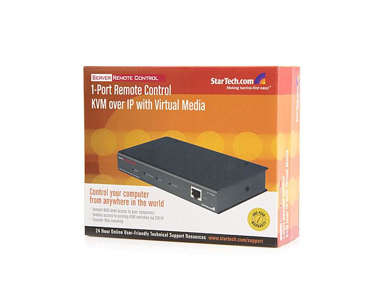 StarTech.com 1-Port Server Remote Control IP KVM w/Virtual Media - Remote control device - EN, Fast EN – image 5