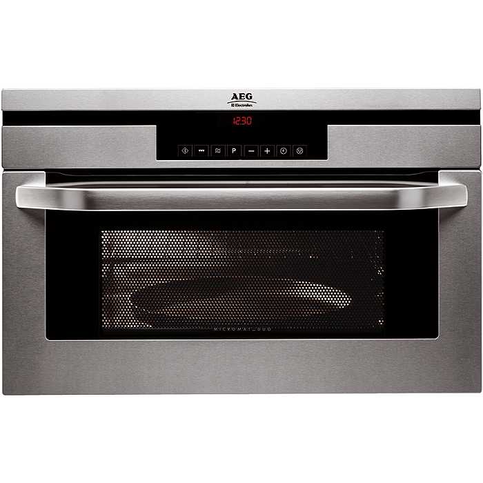 AEG KM9800Ea Silver Built-in