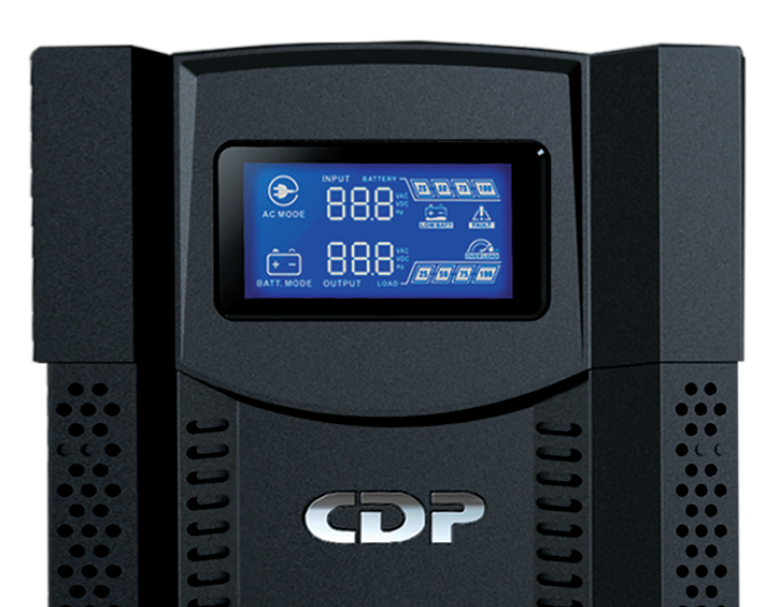 UPS CDP UPRS1508 - 1500VA/1050W - 8 Contactos - En espera - LCD - UPRS1508