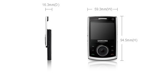 Samsung SGH-I620 5.59 cm (2.2") Black – image 5