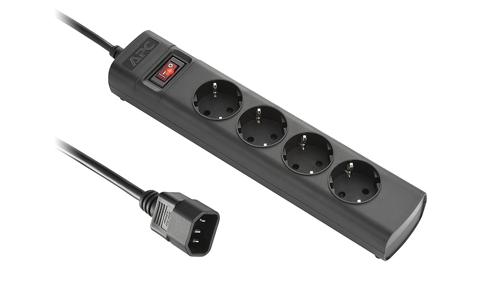 APC PZ42I-GR power distribution unit (PDU) 4 AC outlet(s) Black – image 2