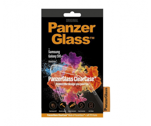 PanzerGlass Samsung Galaxy S10+ Clear Frame