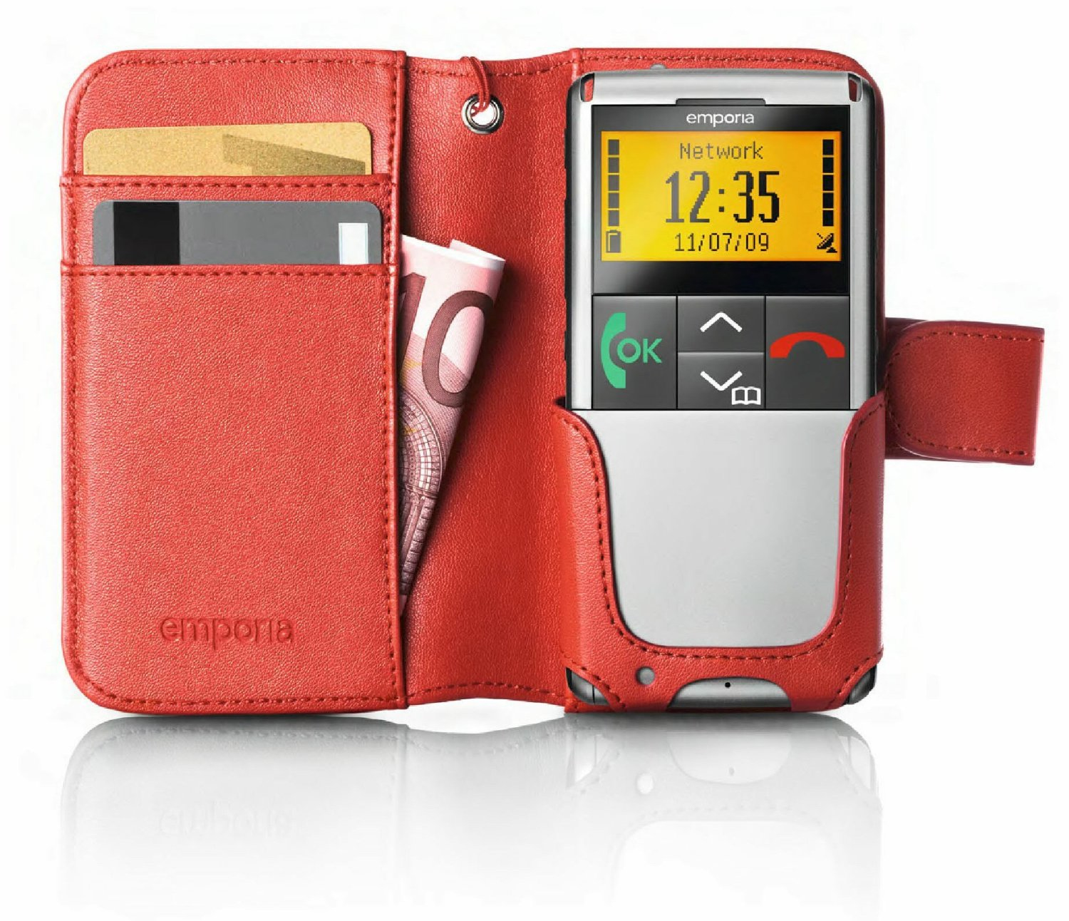 Emporia LTH_ET_PDA_RED mobile phone case Folio Red – image 2