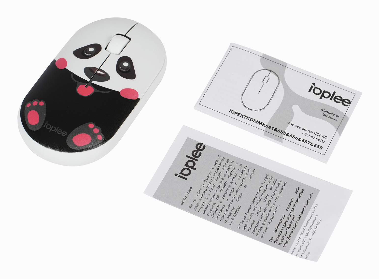 IOPLEE IOPEXTKDMPD657 mouse Home Ambidextrous Bluetooth 1600 DPI – image 5