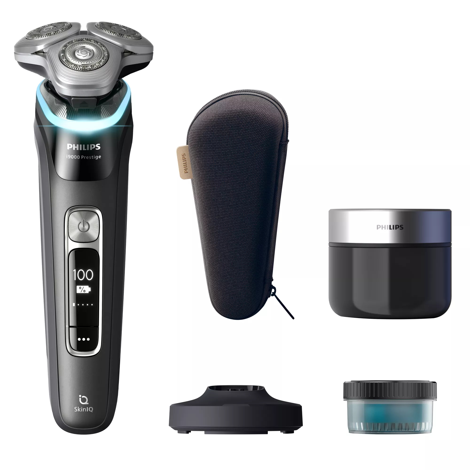 Philips i9000 Prestige XP9200/30 Wet & Dry Electric Shaver with SkinIQ – image 1