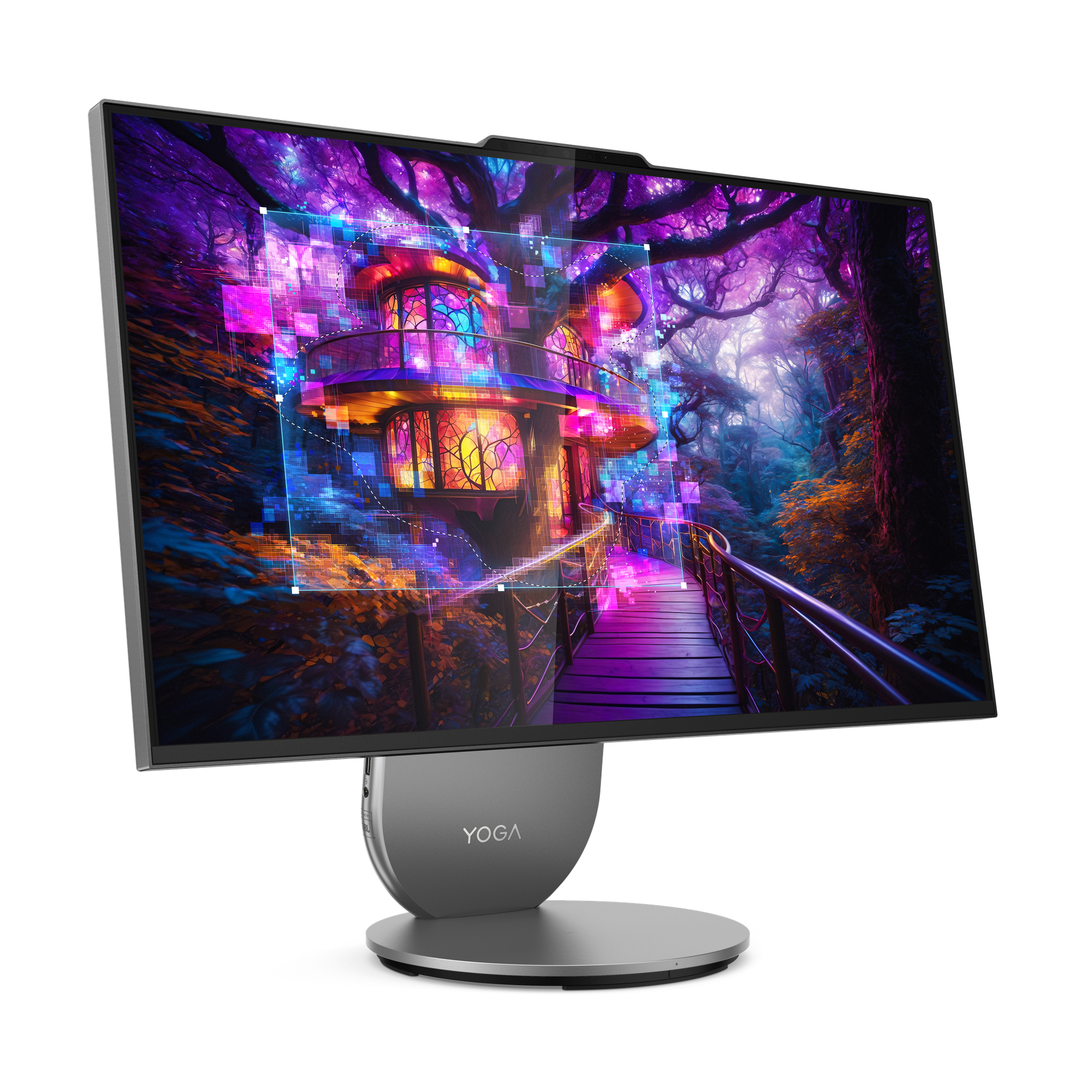 Lenovo Yoga AIO 27IAH10 68,6 cm (27") 2560 x 1440 Pixel PC All-in-one 32 GB LPDDR5x-SDRAM 1 TB SSD NVIDIA GeForce RTX 4050 Wind