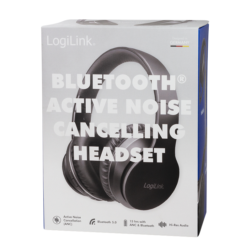 LogiLink BT0053 headphones/headset Wireless Head-band Music Bluetooth Black – image 7