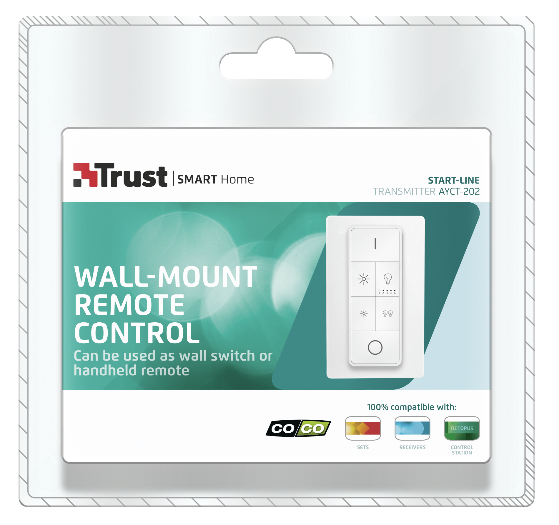 Trust AYCT-202 remote control Smart home device Press buttons – image 3