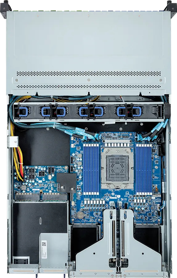 GIGABYTE R263-Z32-AAV1 LGA 6096 Rack (2U) Black, Steel – image 3