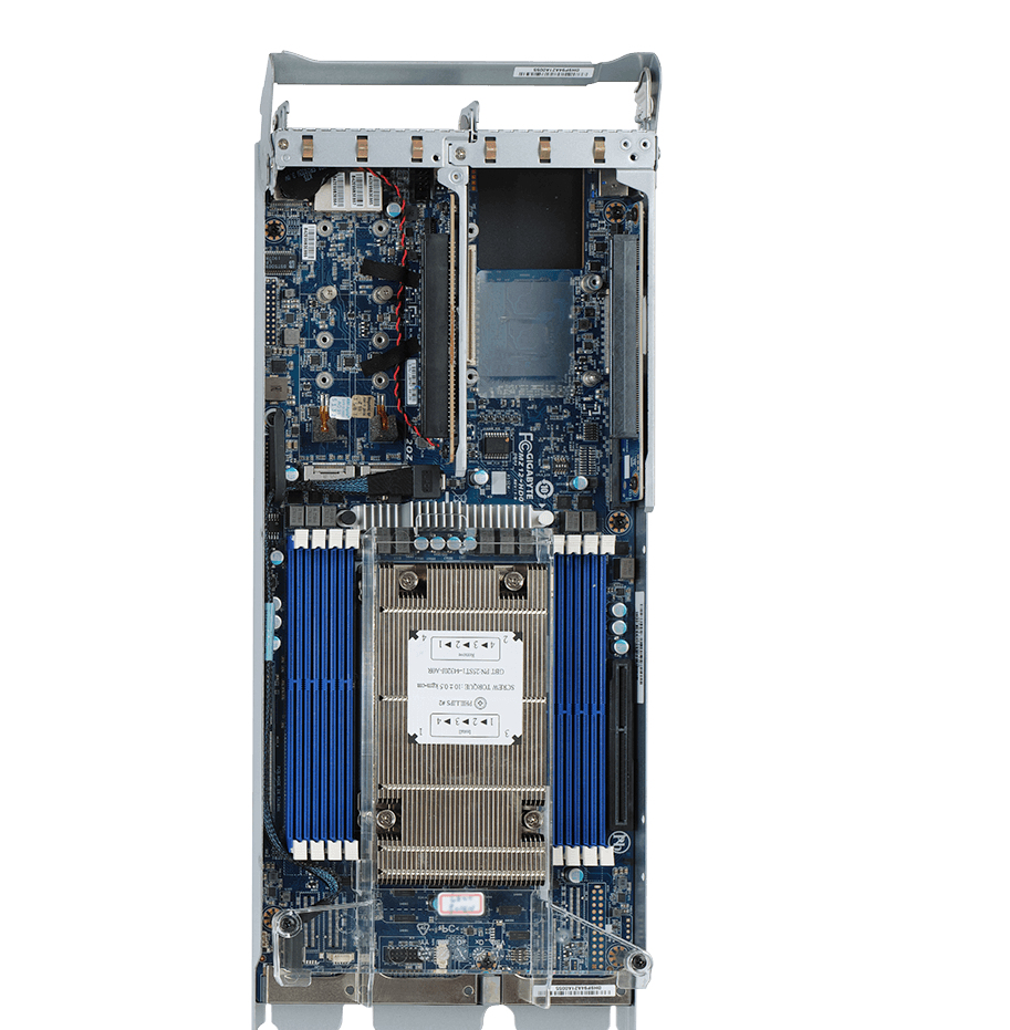 GIGABYTE H252-Z10 Socket SP3 Rack (2U) Black, Steel – image 6
