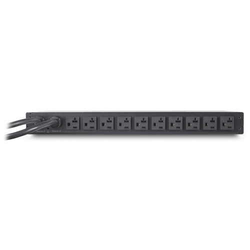 APC AP4452 power distribution unit (PDU) 10 AC outlet(s) 1U Black – image 2