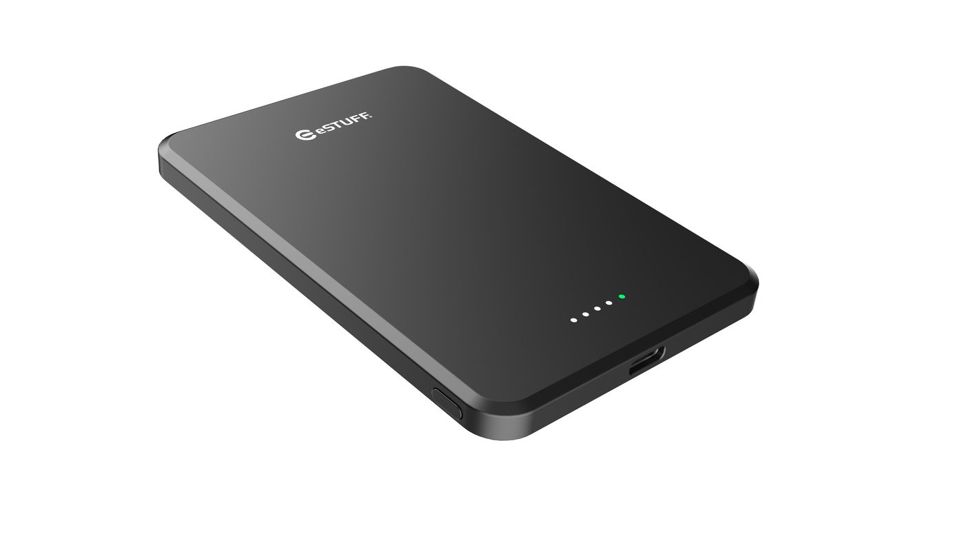 eSTUFF ES641100 power bank Wireless charging Black – image 2