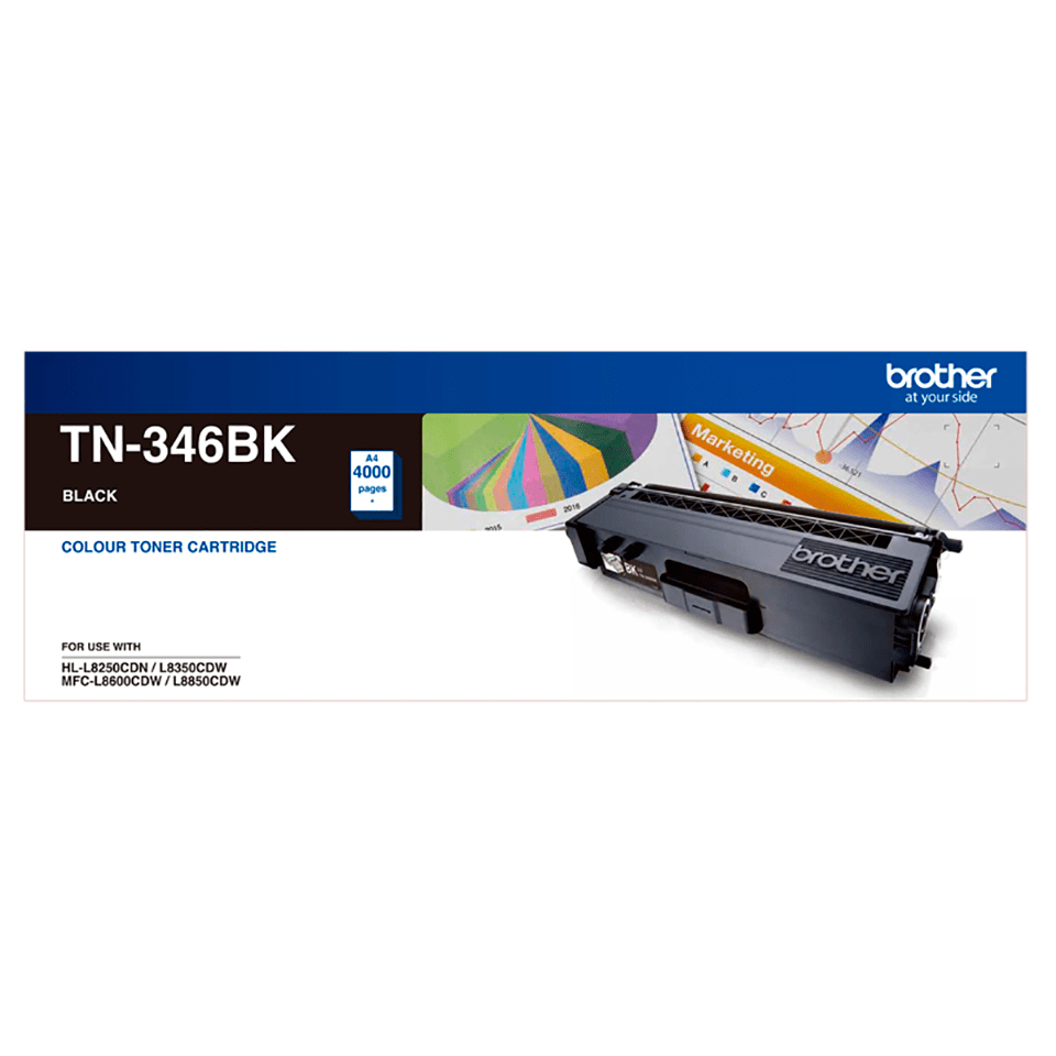 Brother TN-346BK toner cartridge 1 pc(s) Original Black