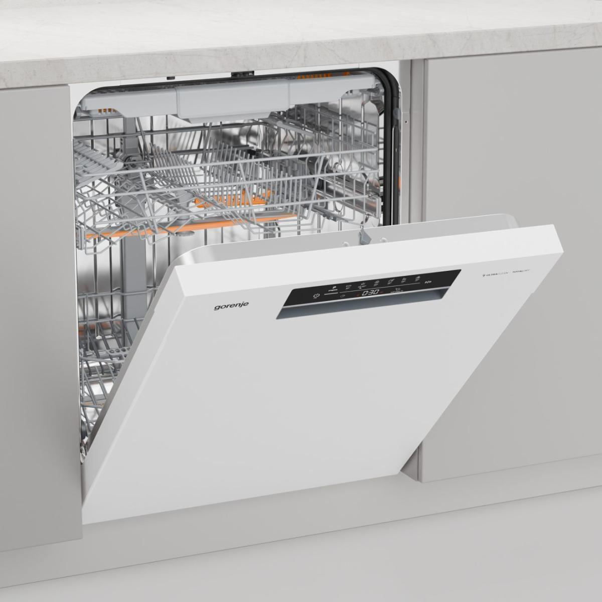 Gorenje Denna integrerade diskmaskin för underbyggnad är utformad för att hantera dagliga diskbehov med stabil prestanda och har plats för upp till 15 kuvert i – image 2