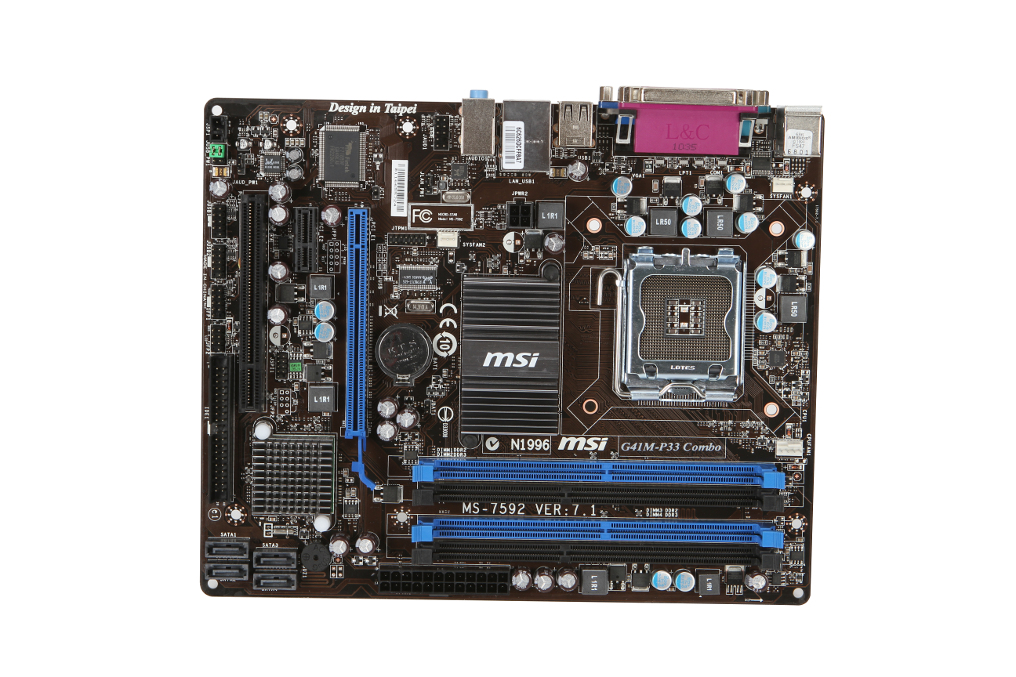 MSI G41M-P33 Combo
