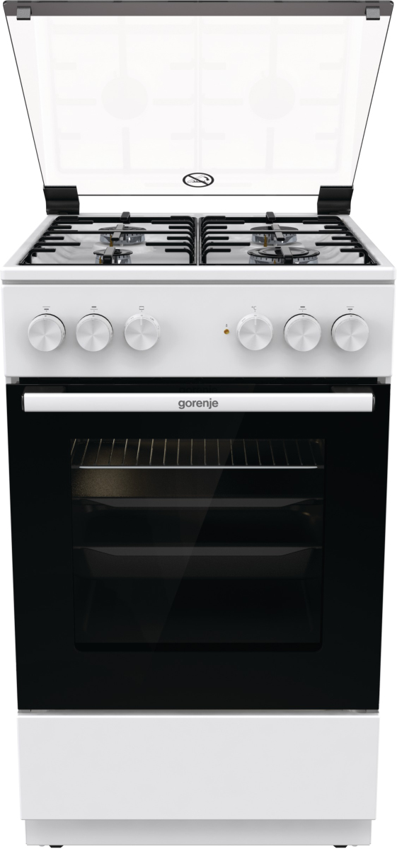 Gorenje GK5A40WH cooker Freestanding cooker Electric Gas White – image 1