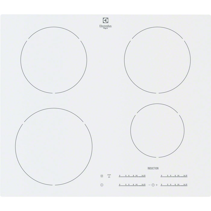 Electrolux KTI6402BE White Built-in Zone induction hob 4 zone(s)