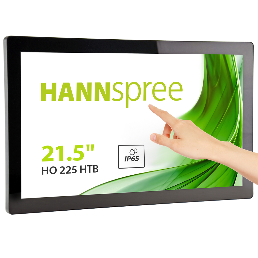 Hannspree Open Frame HO 225 HTB Diseño de tótem 54,6 cm (21.5") LED 250 cd / m² Full HD Negro Pantalla táctil 24/7