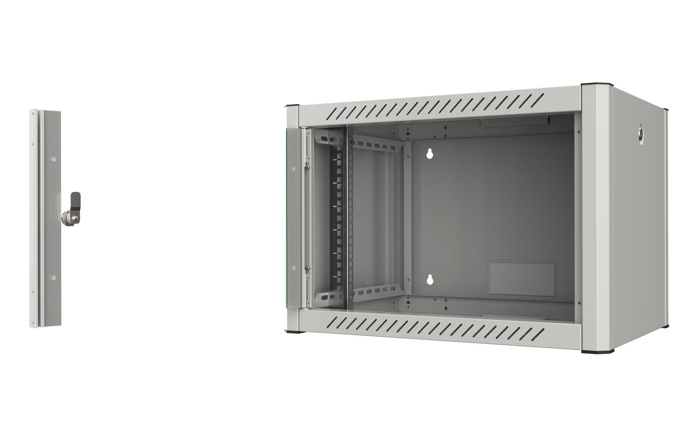 Lanview RWP07U45WH rack cabinet 7U Wall mounted rack White – image 2