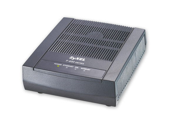 Zyxel P-660R-I wired router Black