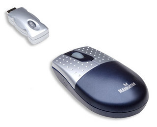 Manhattan 173148 mouse RF Wireless Optical 800 DPI – image 1