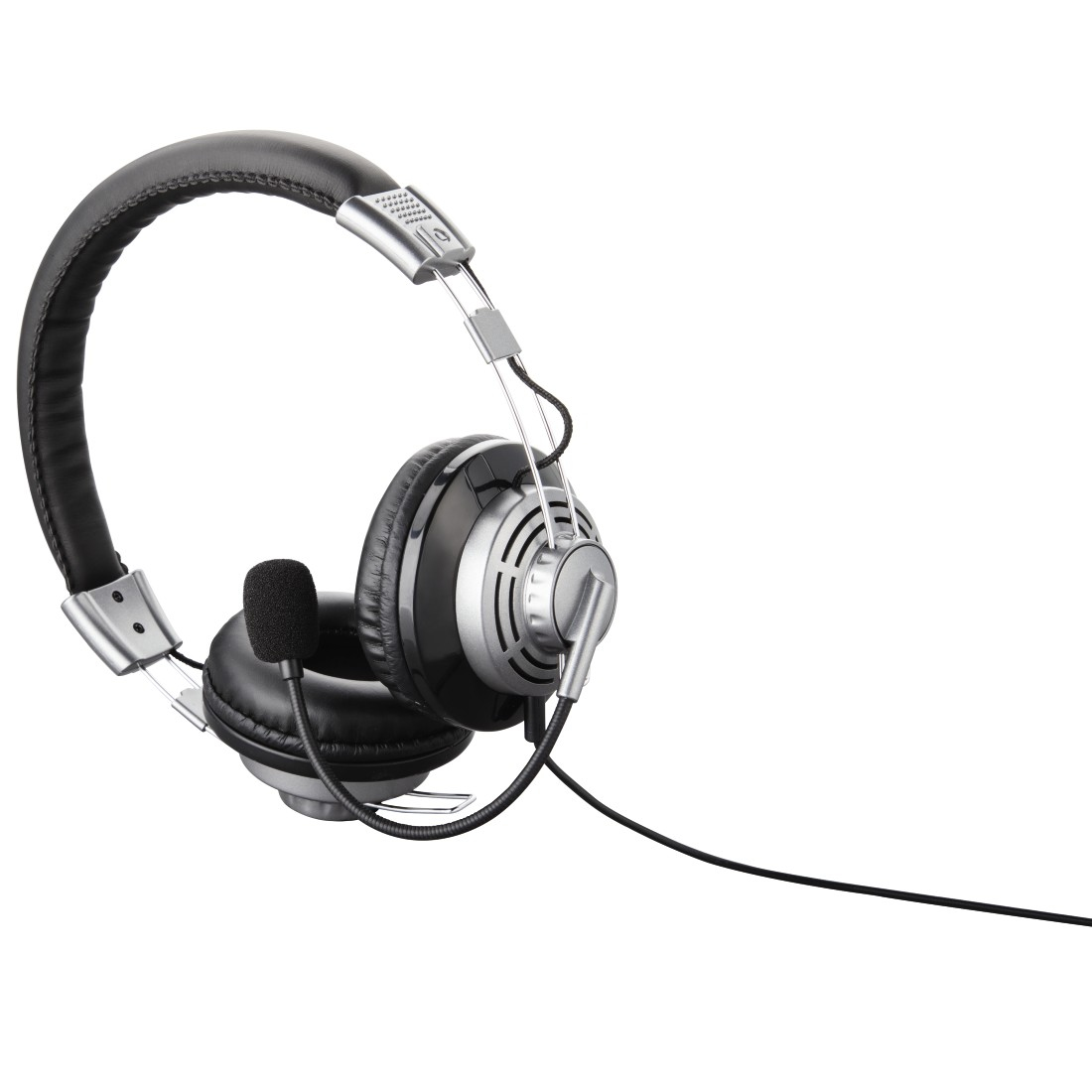 Hama 00139914 headphones/headset Wired Head-band Calls/Music USB Type-A Black – image 4