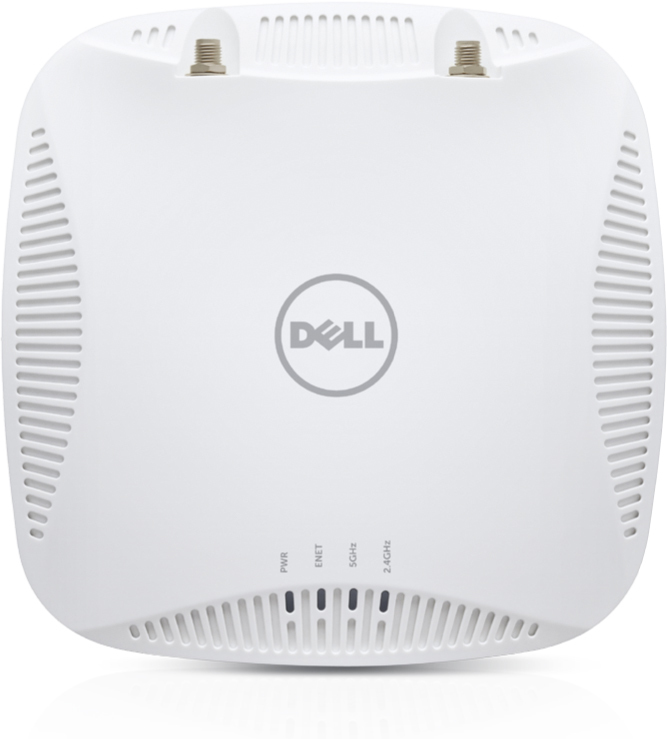 Dell PowerConnect W-AP204 1000 Mbit/s White Power over Ethernet (PoE)