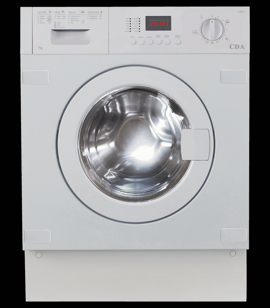 CDA ci971 washer dryer Freestanding Front-load White