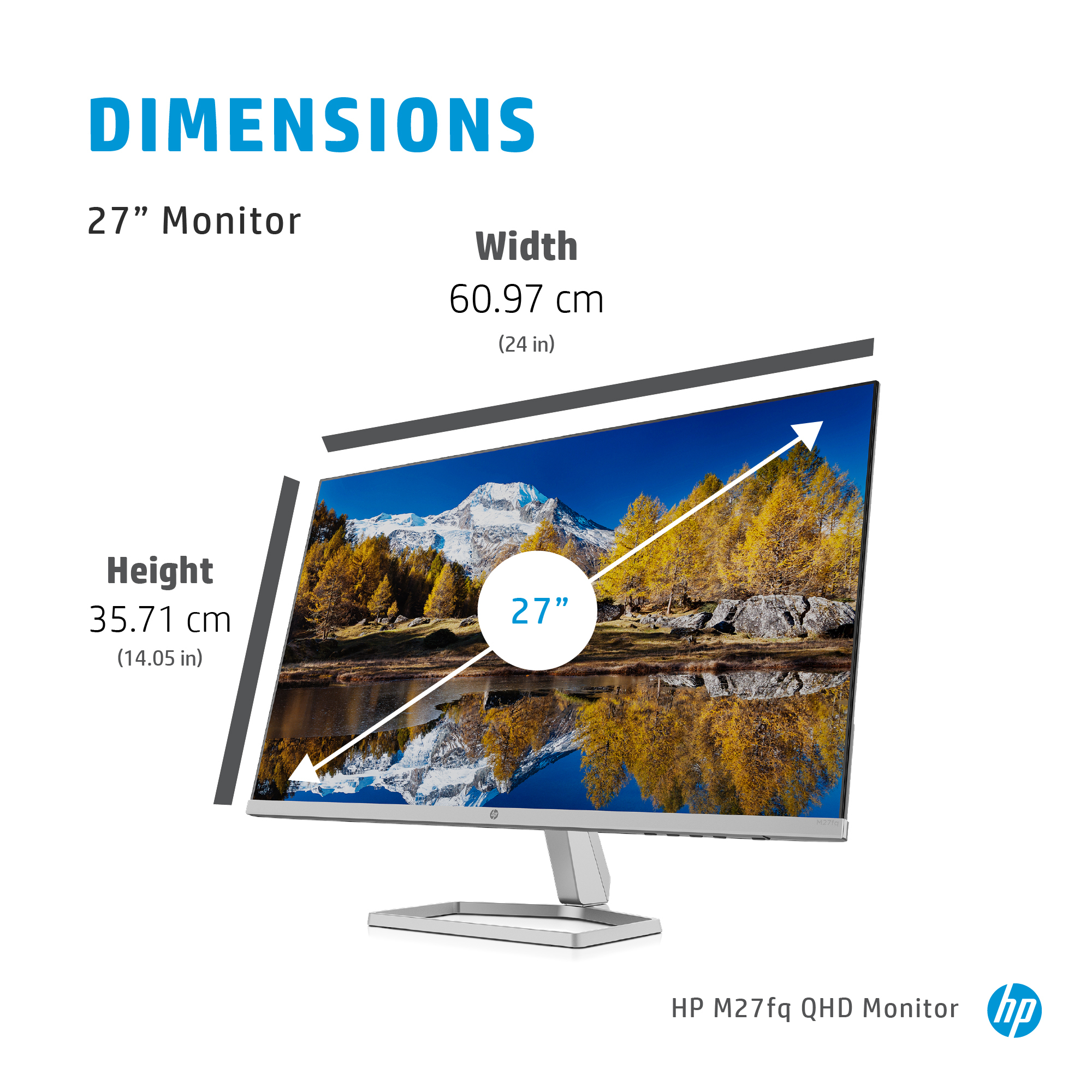 HP M27fq QHD Monitor – image 5