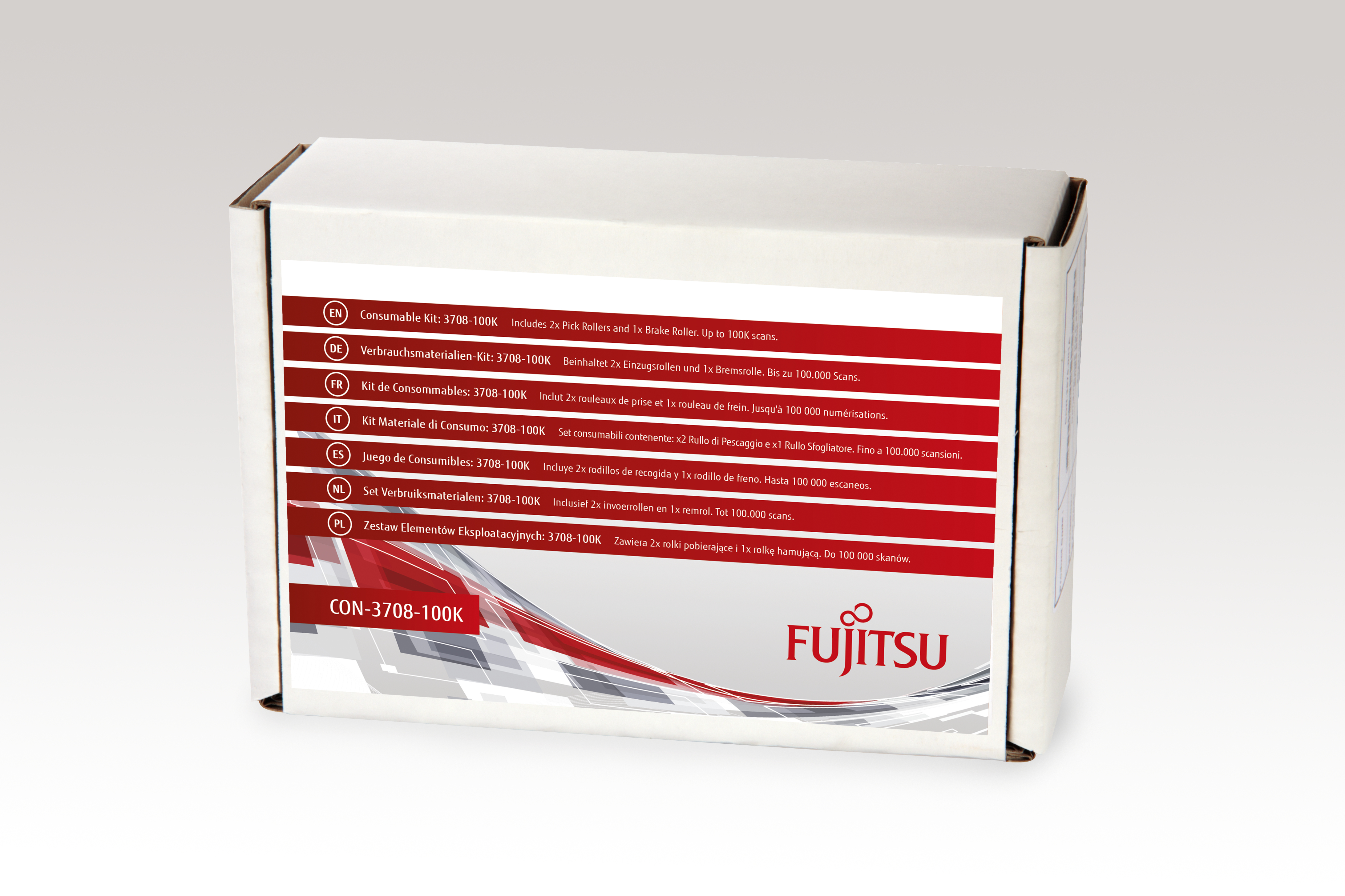 Fujitsu 3708-100K Förbrukningsutrustning