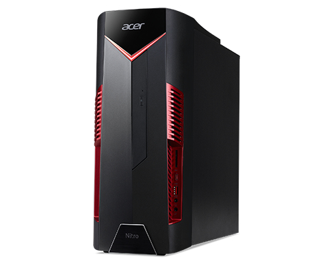 Acer NITRO 50 N50-600 Intel® Core™ i5 i5-9400F 16 GB DDR4-SDRAM 1.25 TB HDD+SSD NVIDIA® GeForce® GTX 1650 Windows 10 Home Desktop PC Black, Red image 3
