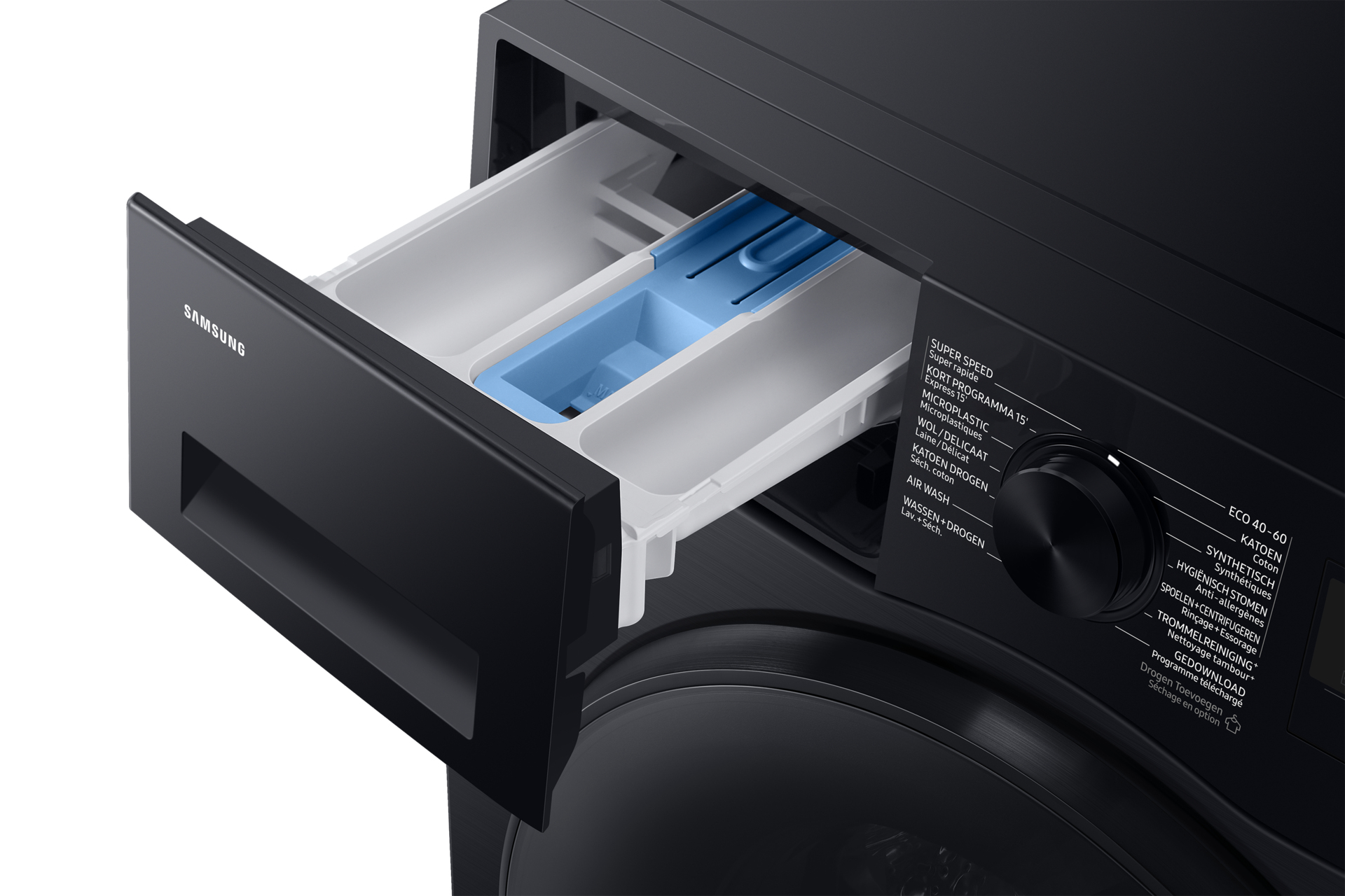 Samsung WD9UHG5U34BBEN washer dryer Freestanding Front-load Black – image 9