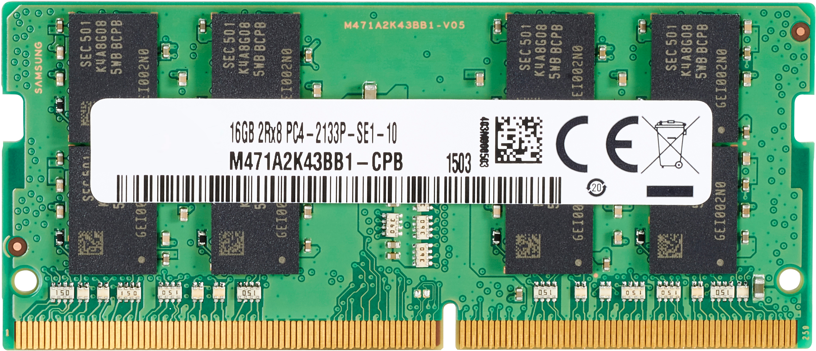 HP 8 GB 2666 MHz DDR4 minne