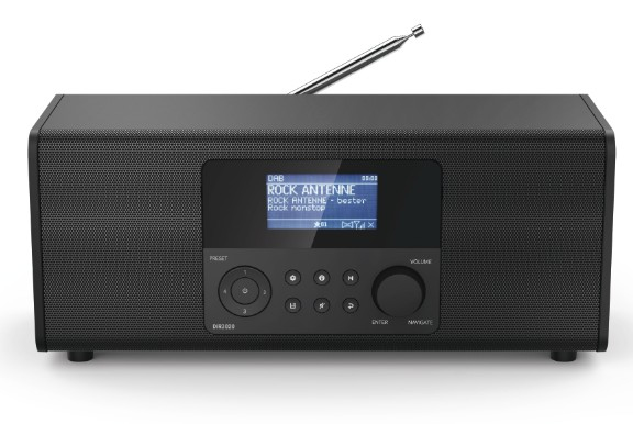 Hama DIR3020 Internet Analog och digital Svart