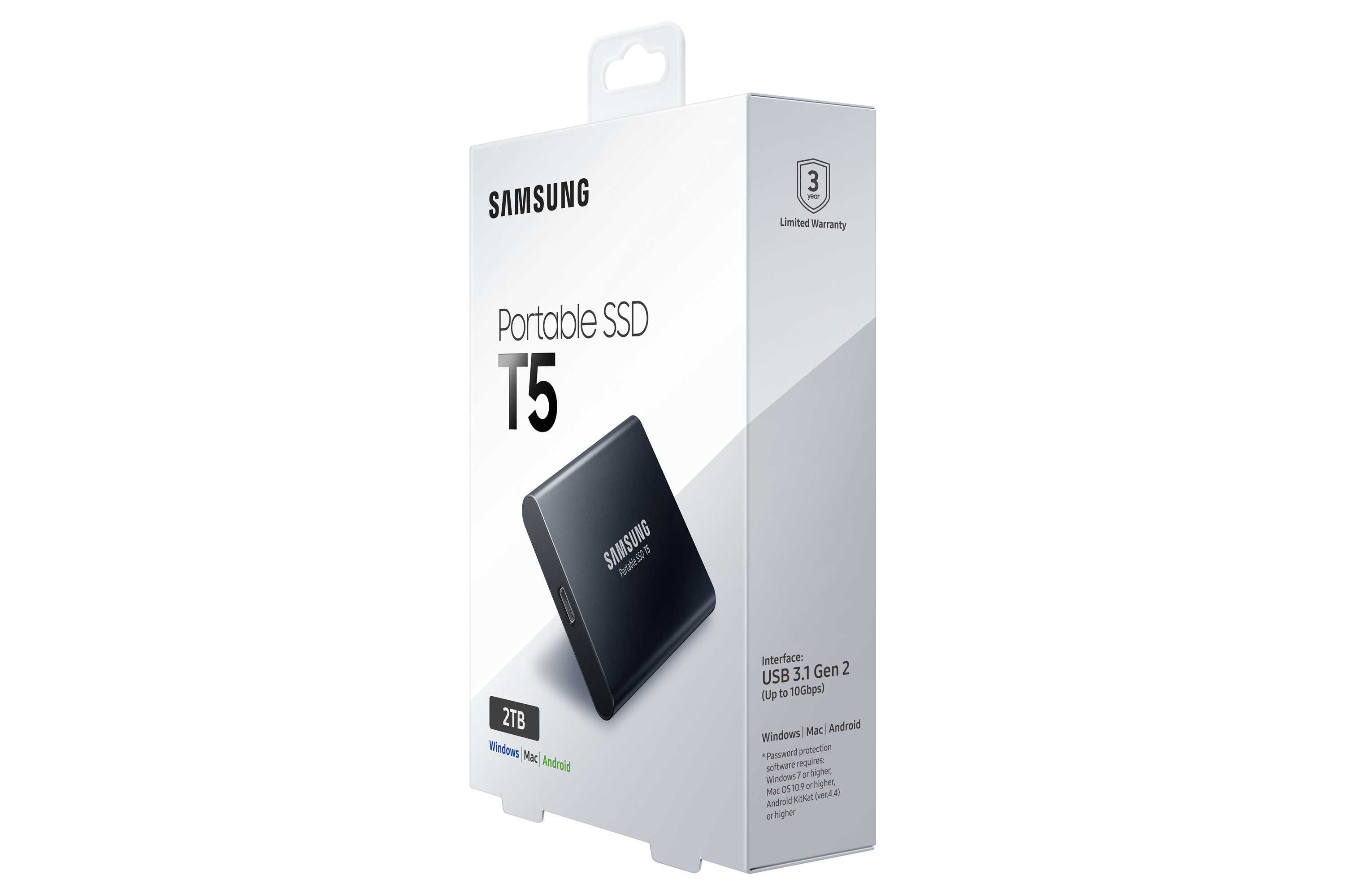 Samsung T5 2 TB USB Type-C 3.2 Gen 2 (3.1 Gen 2) Black image 11