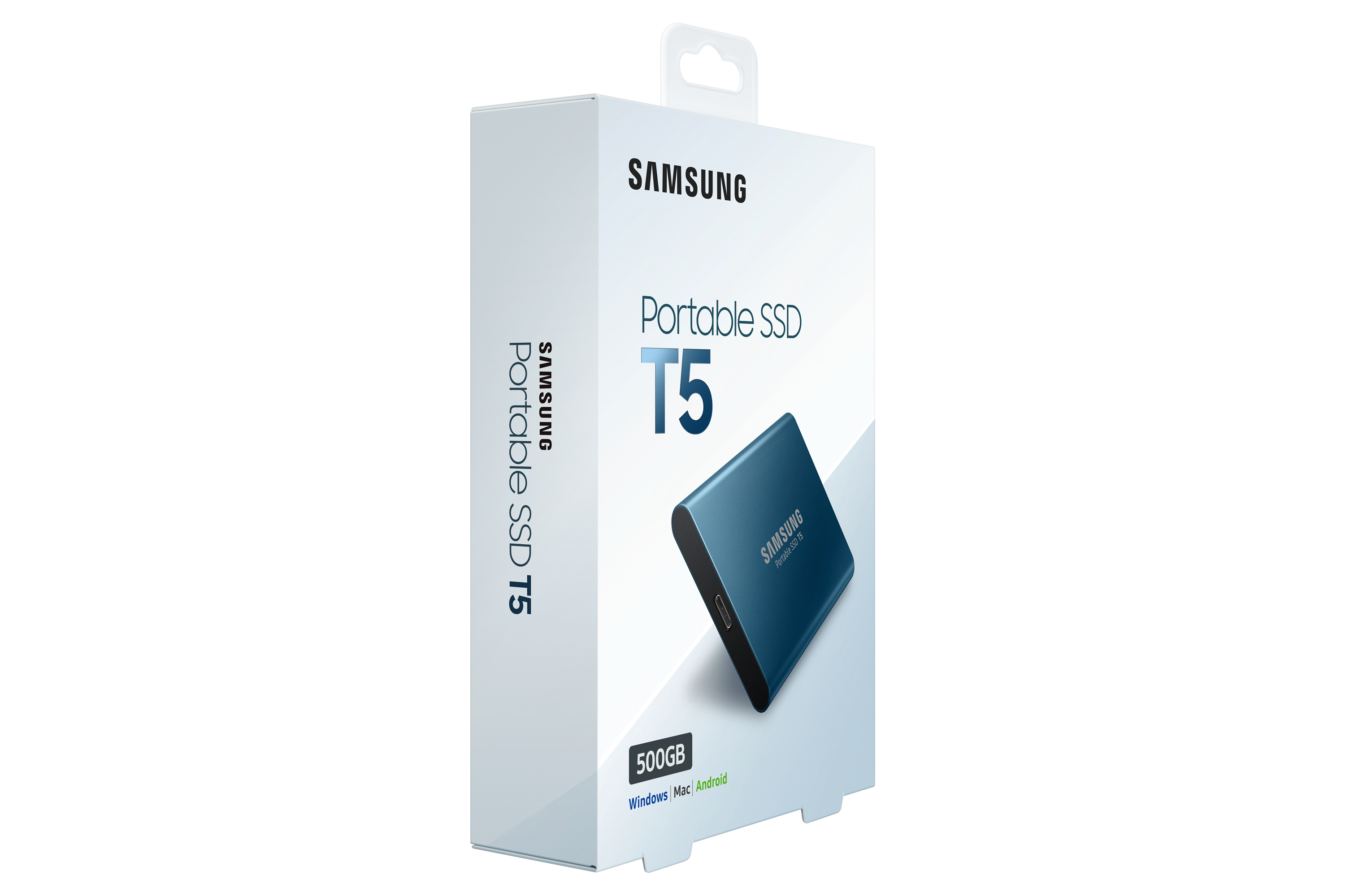 Samsung T5 500 GB USB Type-A 3.2 Gen 2 (3.1 Gen 2) Blue image 10