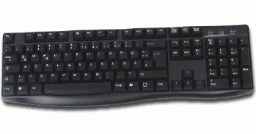 KeySonic ACK-230 keyboard RF Wireless Black – image 2