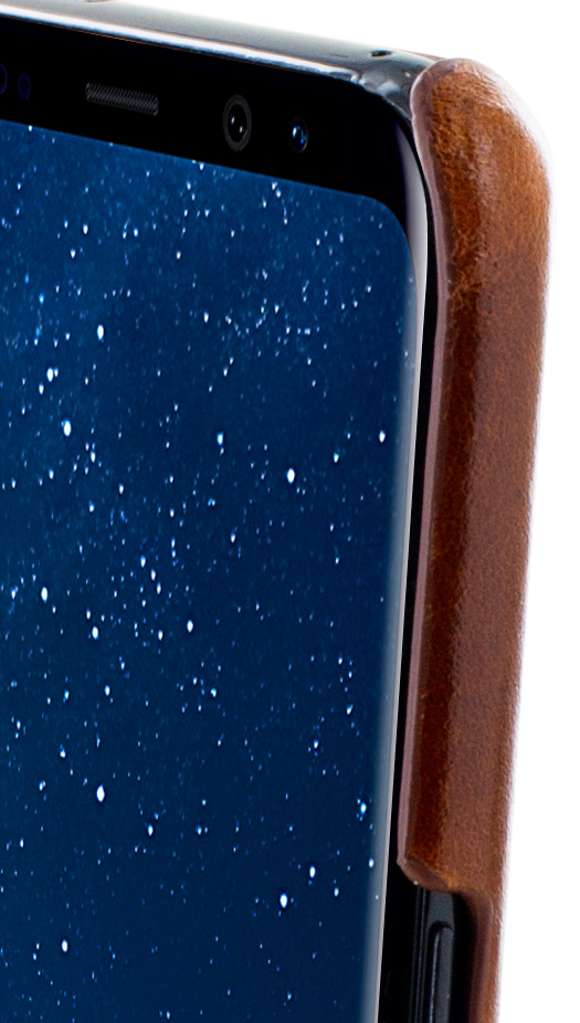 Mobiparts Excellent Backcover Samsung Galaxy S8 Oaked Cognac – image 4