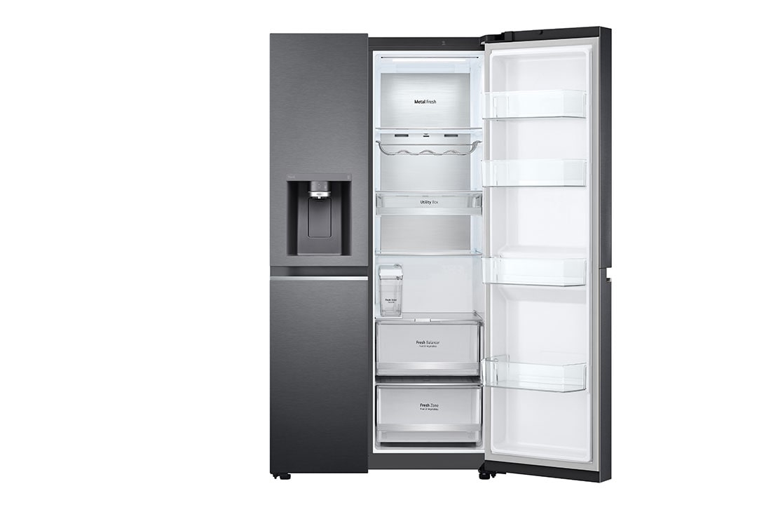 LG GSLV91MCAD side-by-side refrigerator Freestanding – image 5