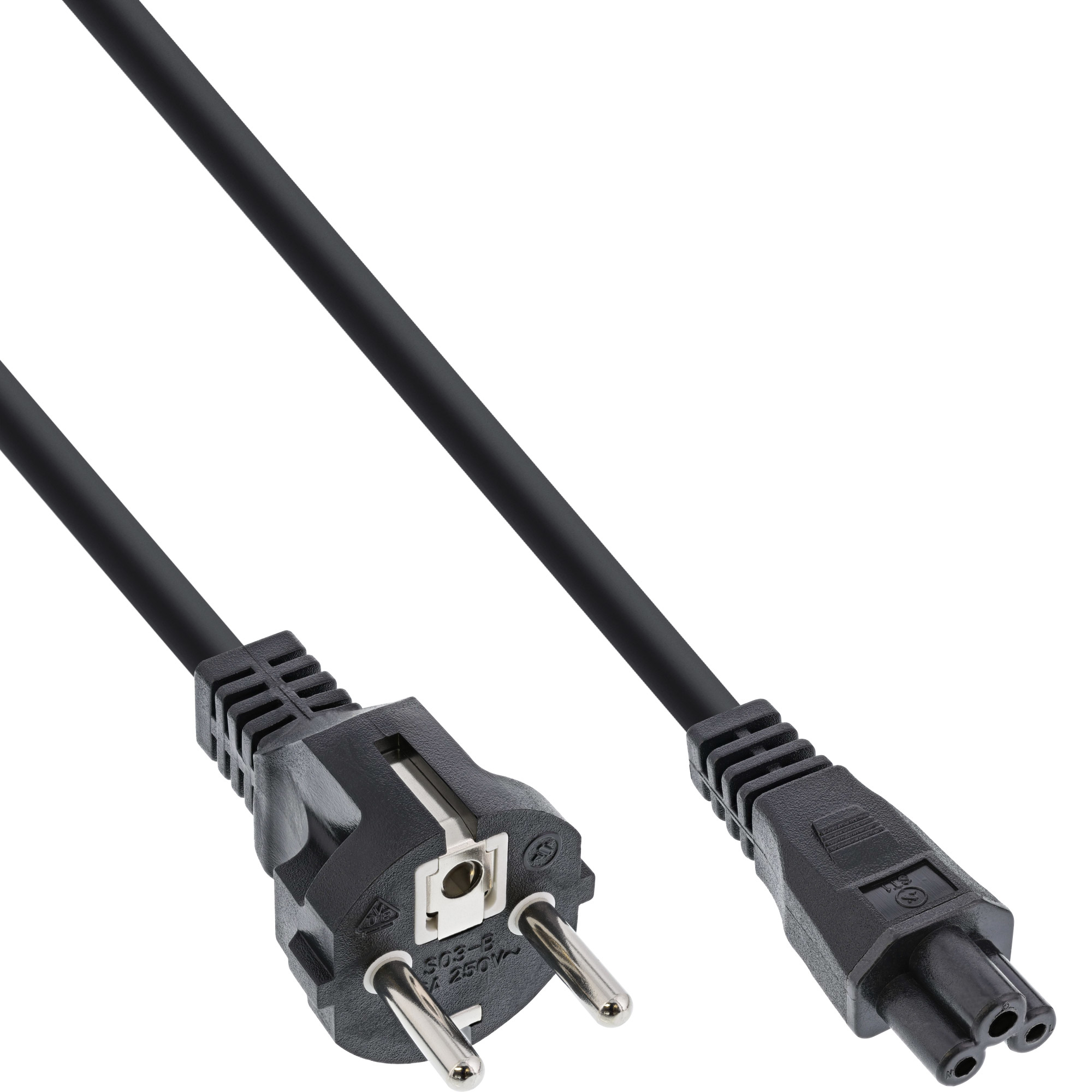InLine Cavo Alimentazione Notebook 3-Pin - 2m