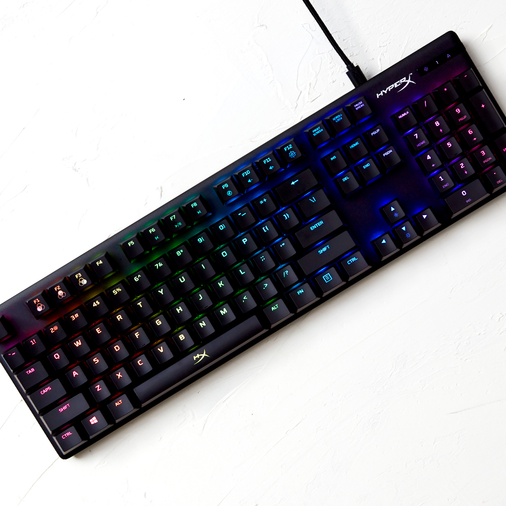 HyperX Alloy Origins - Mechanical Gaming Keyboard - HX Blue (US Layout) (HX-KB6BLX-US) – image 5
