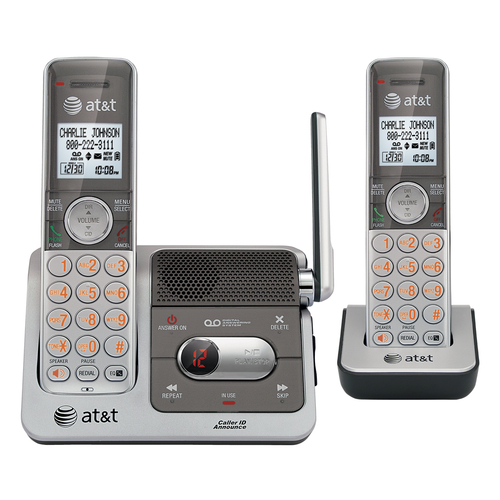 VTech CL82201 telephone DECT telephone Caller ID Black, Silver