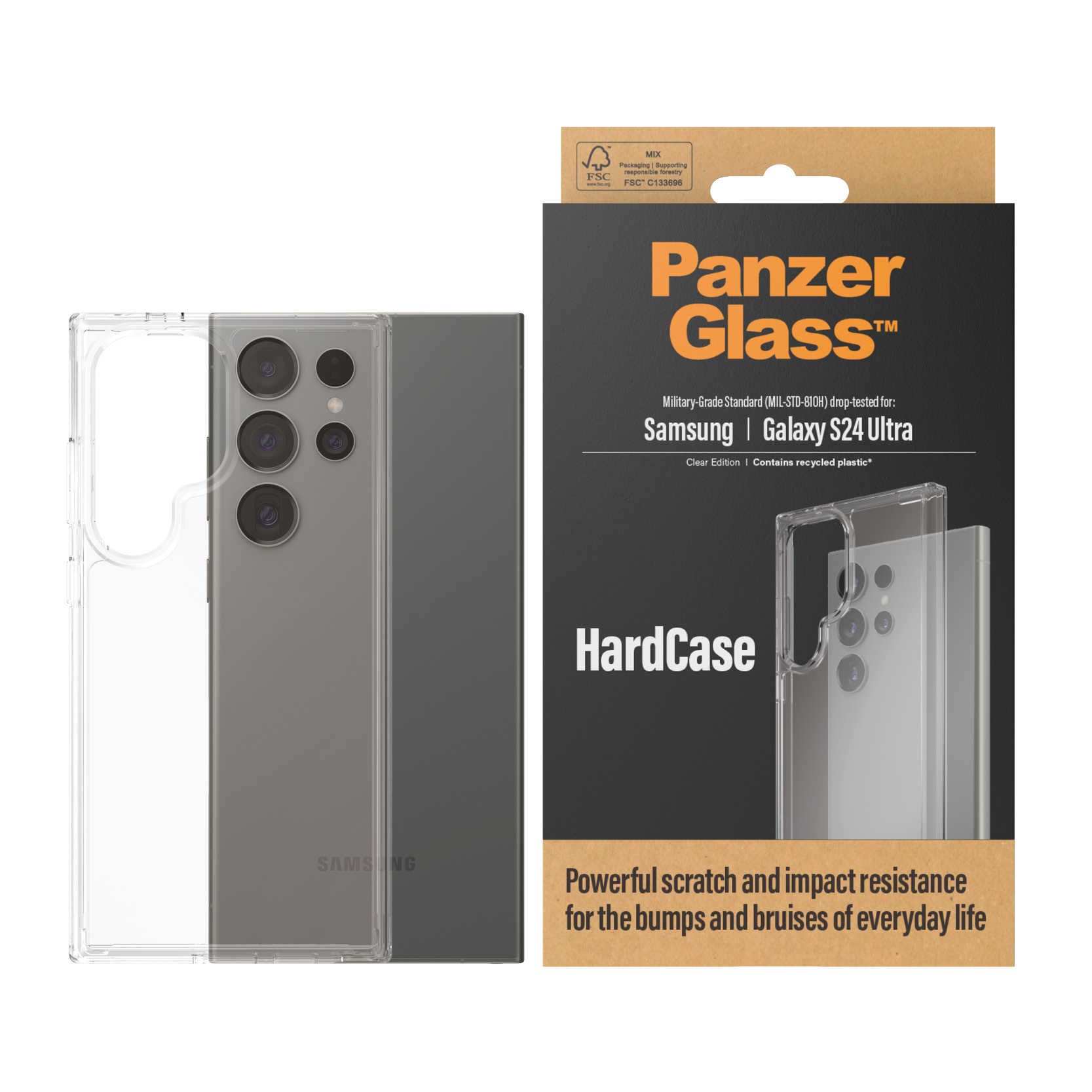 PanzerGlass® HardCase Transparent Samsung Galaxy S24 Ultra – image 2