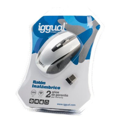 iggual PSI09100 mouse Office Right-hand RF Wireless Optical 1200 DPI – image 2