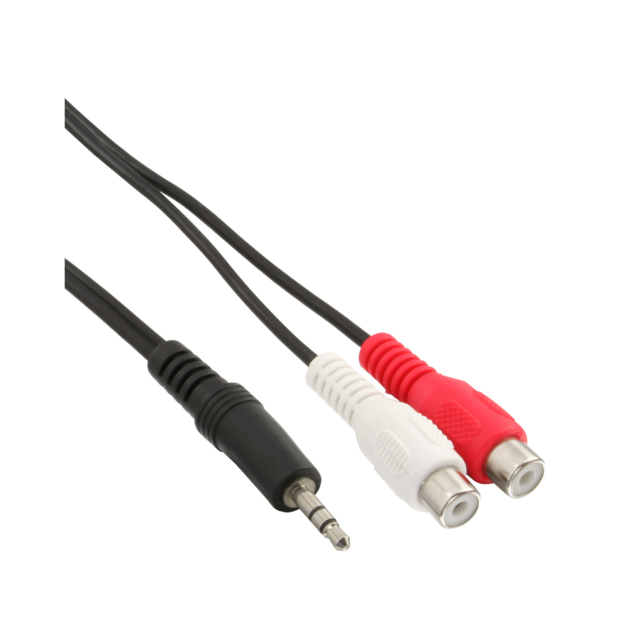 InLine Cavo Audio Jack 35mm M a 2x RCA F 3m prolunga