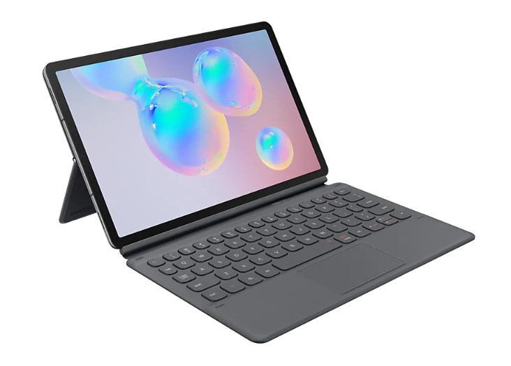 Samsung EF-DT860BJSGES mobile device keyboard QWERTY Spanish Grey – image 3