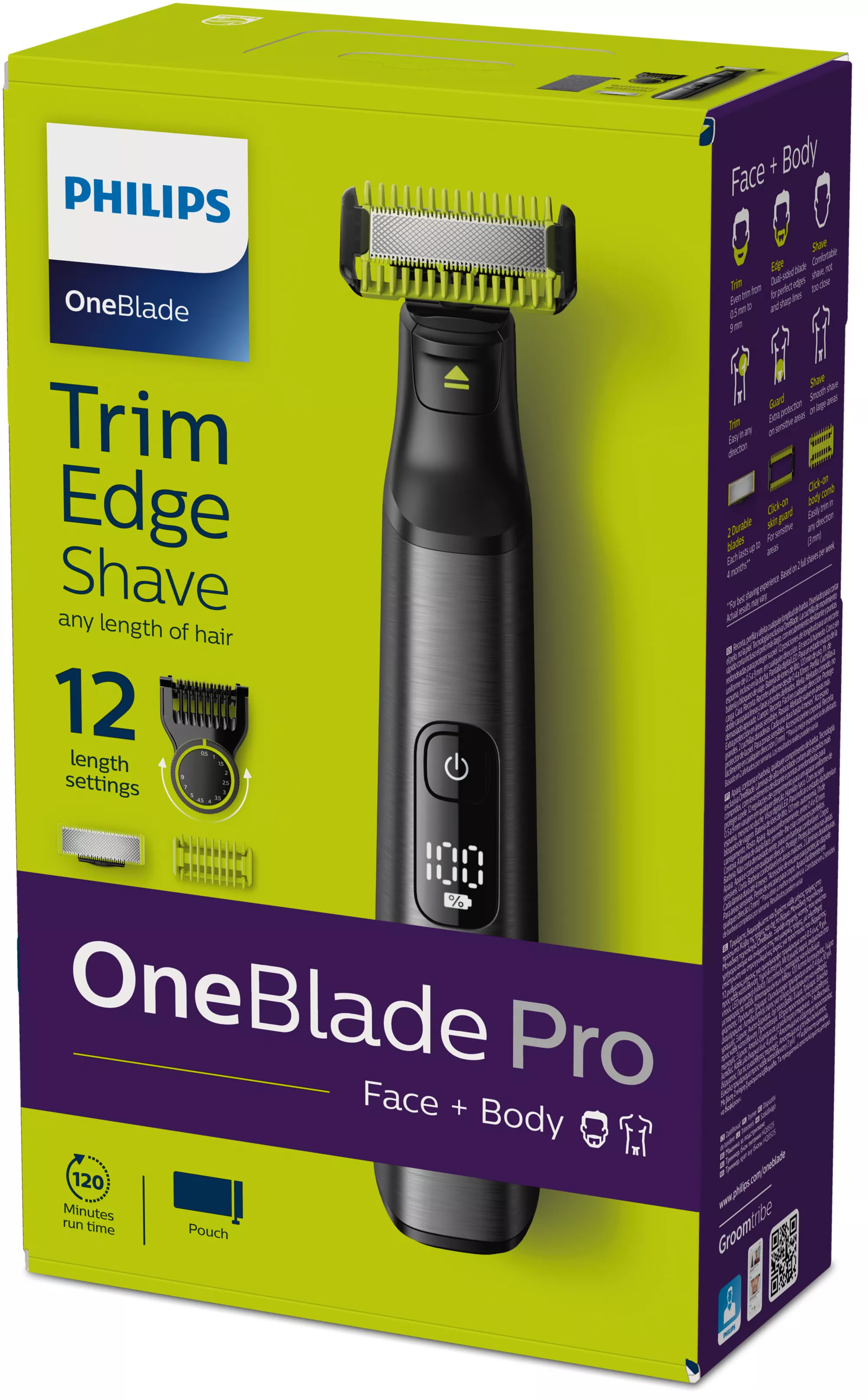 Philips OneBlade QP6550/16R1 beard trimmer Battery 12 – image 2